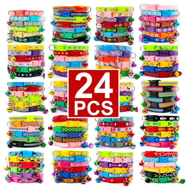 Coleira Atacado 24Pcs Delicado Safety Ajustável